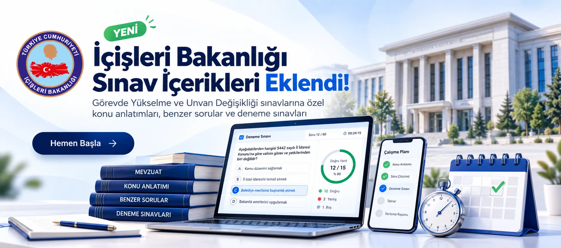 İçişleri Bakanlığı Görevde Yükselme ve Unvan Değişikliği Konuları Eklendi